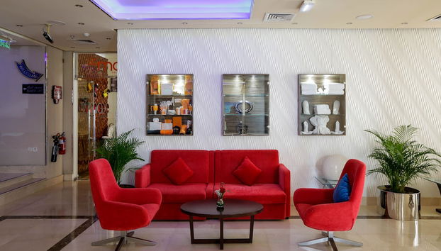 Sitzecke in der Lobby