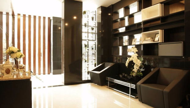 Sitzecke in der Lobby