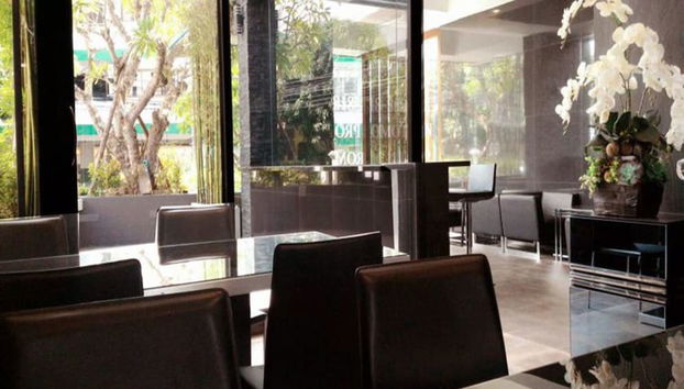 Sitzecke in der Lobby