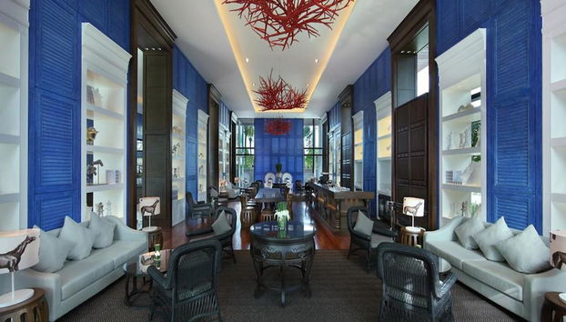 Sala de estar do lobby