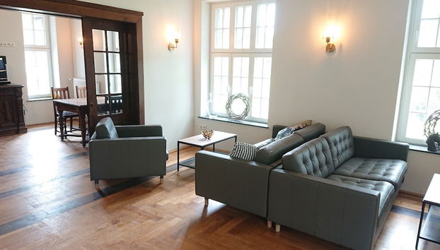 Sitzecke in der Lobby