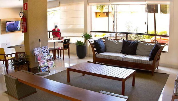 Zona de estar del vestíbulo