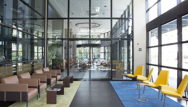 Sala de estar do lobby