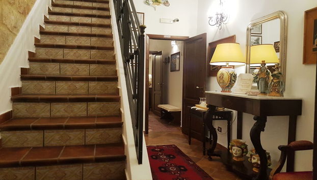 Interior entrance