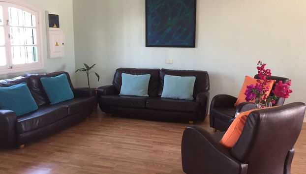 Sala de estar do lobby