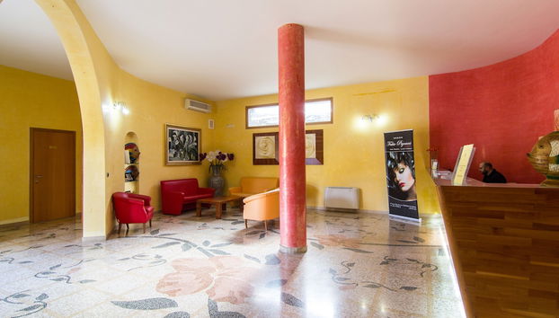 Interior entrance