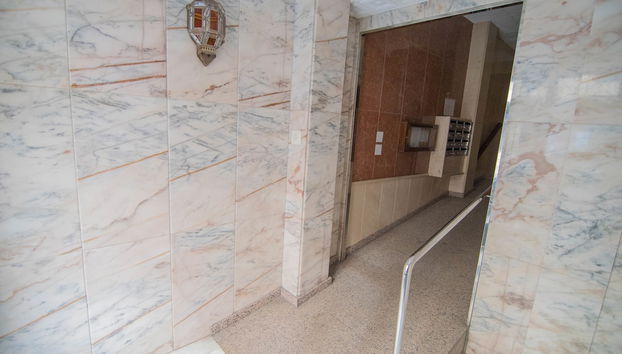 Interior entrance