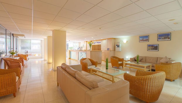 Sala de estar do lobby