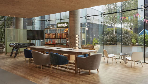 Lobby sitting area