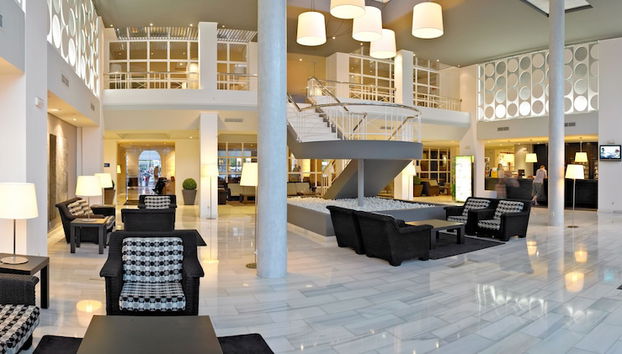 Sala de estar do lobby