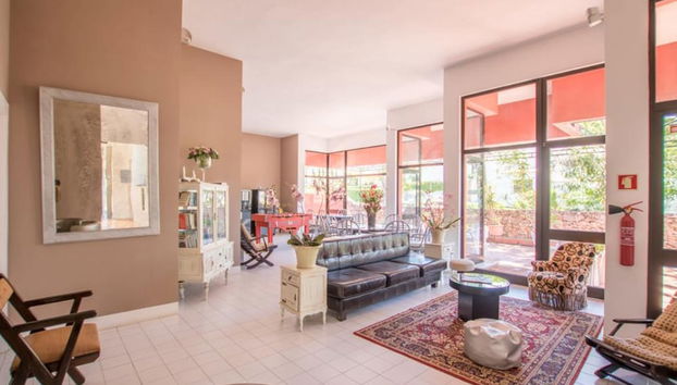 Zona de estar del vestíbulo