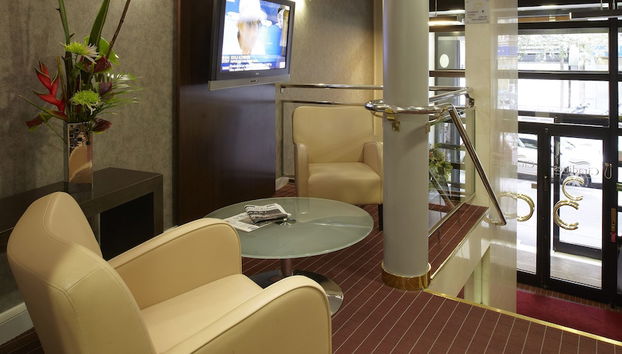 Sala de estar do lobby