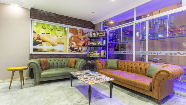 Sitzecke in der Lobby