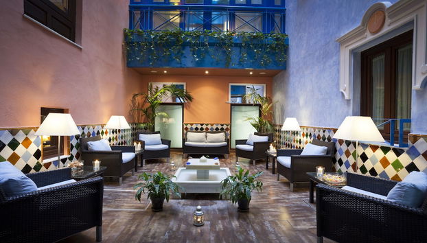 Sala de estar do lobby