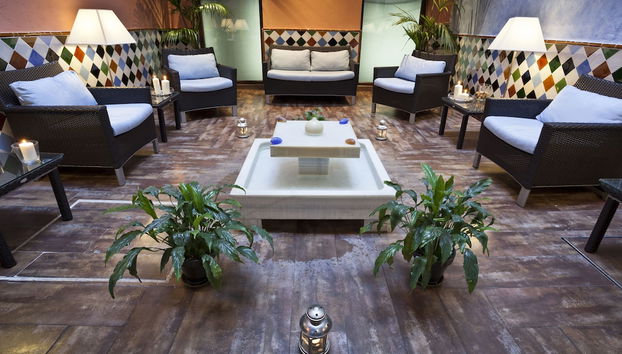 Sala de estar do lobby