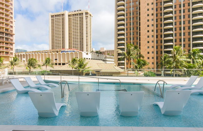Ilikai Tower 1 Bedroom City View Condos with Private Lanai & Free Wifi! - Foto 34