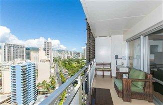 Foto 1 - Ilikai Tower 1 Bedroom City View Condos with Private Lanai & Free Wifi
