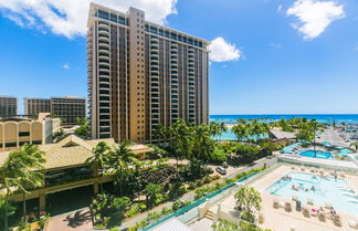 Foto 1 - Ilikai Tower One Bedroom Lagoon View Waikiki Condos With Lanai & Free Wifi