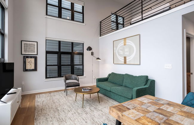 Sosuite Corner 2BR Loft w W D Shared Roofdeck - Foto 4