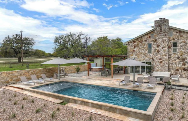 Grasslands Pool Hot Tub Hill Country Views - Foto 30
