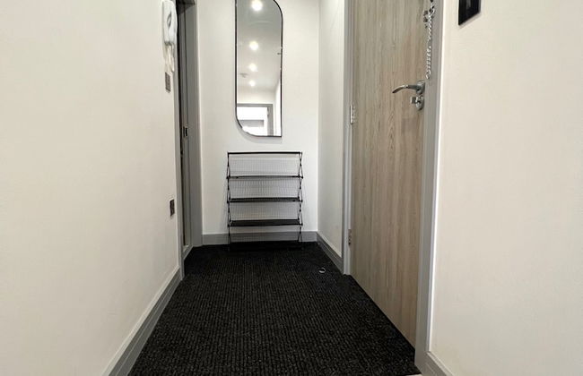 City Centre 1-bed Apartment in Preston With Sky - Foto 12