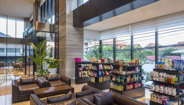 Sitzecke in der Lobby
