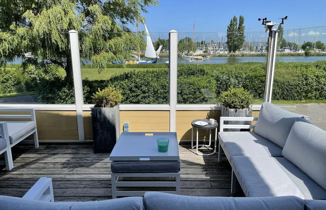 Boathouse Villa Near Stavoren With View - Foto 12