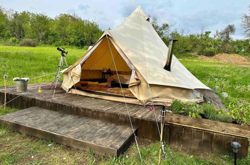 Foto 41 - Glamping in Stunning Bell Tent in Bohemia