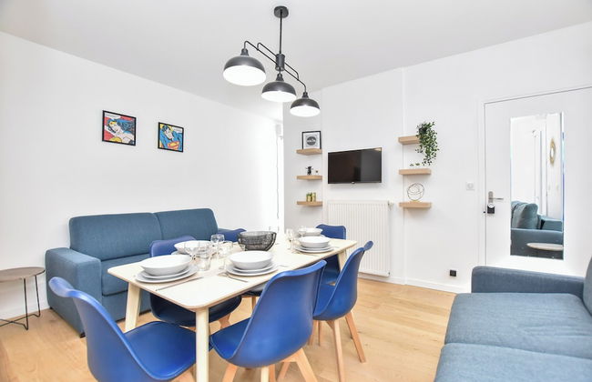 Authentic Apartment - 1br/6p - Saint-fargeau - Foto 12