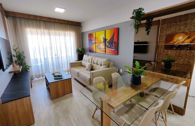 Apartamento 2 suítes lindo e vista mar - Foto 25