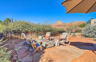 Foto 1 - Central Sedona Home w/ Red Rock Mountain View