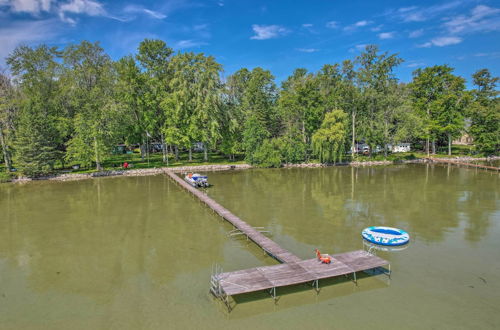 Photo 17 - Comfy Burt Lake Abode - On-site Lake Access