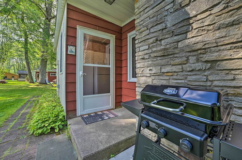 Photo 22 - Comfy Burt Lake Abode - On-site Lake Access