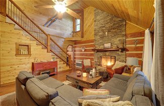 Photo 1 - Gorgeous Log Cabin w/ 2 Decks + Fireplaces