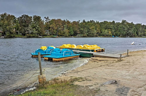 Photo 20 - Tobyhanna Home: Deck & Community Lake Access