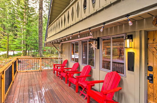 Photo 22 - Cozy A-frame w/ Hot Tub, Fire Pit, & Fireplace