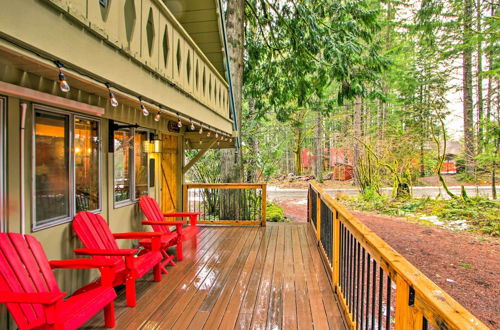 Photo 27 - Cozy A-frame w/ Hot Tub, Fire Pit, & Fireplace