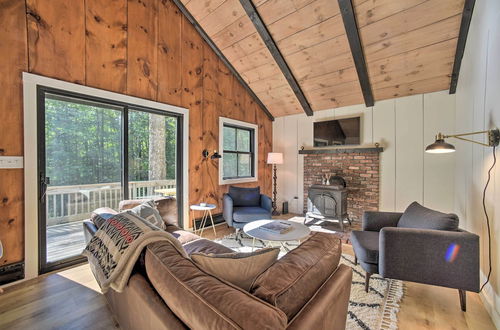 Photo 15 - Sleek Cabin w/ Deck, 8 Miles to Mount Snow & Hikes