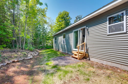 Photo 4 - Wooded Hancock Home Near Ski & Snowmobile Trails