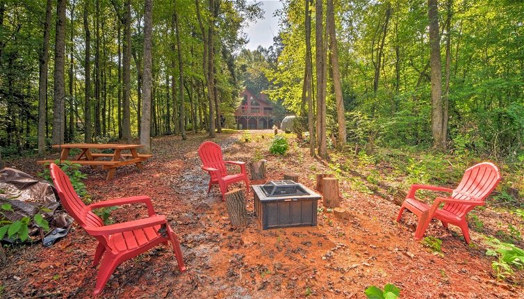 Photo 1 - Andrews Cabin w/ Deck, Grill, Fire Pit & Game Room
