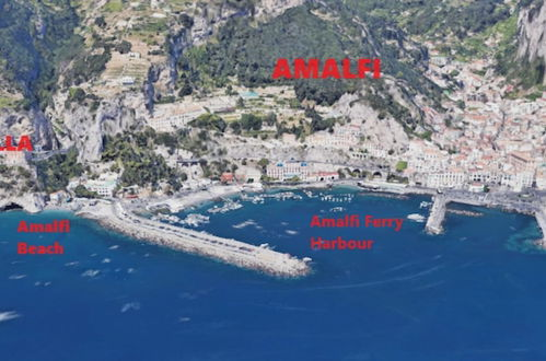 Foto 44 - Amalfi Sea View Villa With Solarium Terrace & Bbq