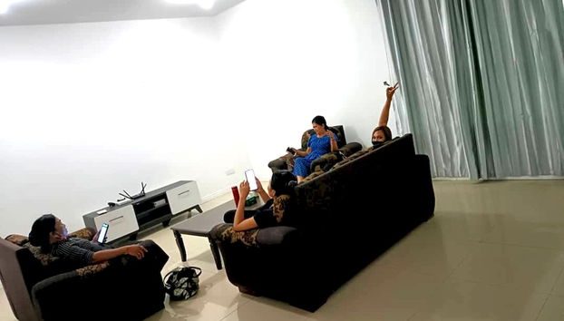Sala de estar do lobby