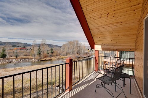 Photo 1 - Idyllic Riverfront Granby Cabin With Deck
