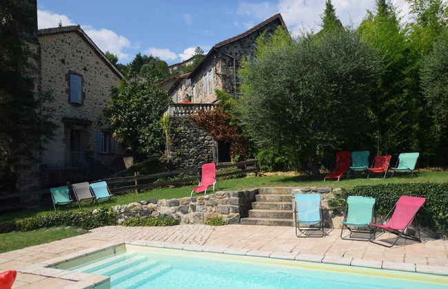 Lovely House With Grass Garden, Shared Swimmingpool, Next to the River Ardeche - Foto 52