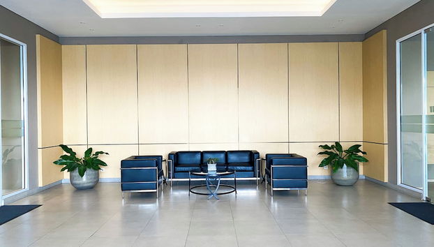 Sala de estar do lobby