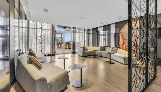 Sala de estar do lobby