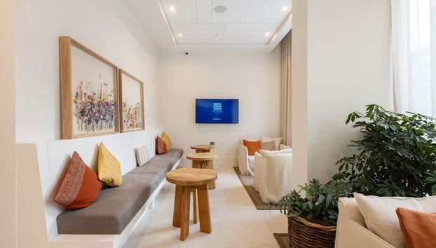 Sitzecke in der Lobby