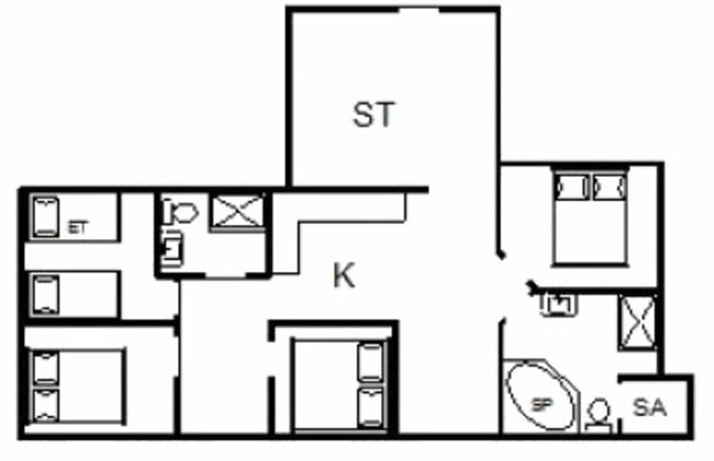 9 Person Holiday Home in Fano - Foto 2