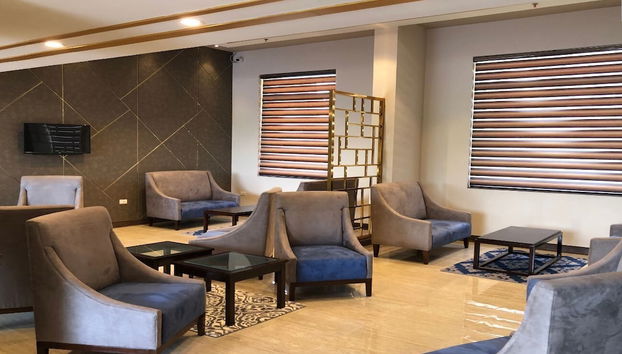 Sala de estar do lobby