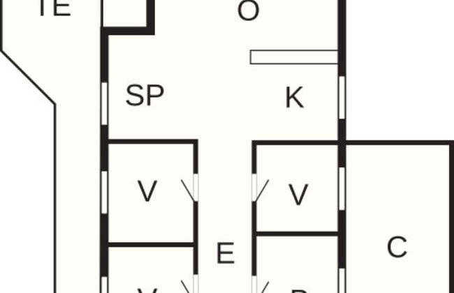 Lovely Holiday Home in SpÃ¸ttrup near Sea - Foto 7